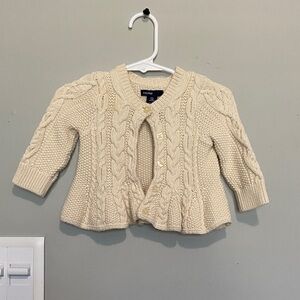 GAP Baby Cream Knit Sweater
